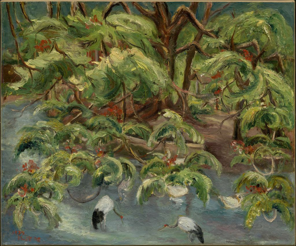 2015.09.25斗六國中同學參觀陳澄波大師複刻畫展